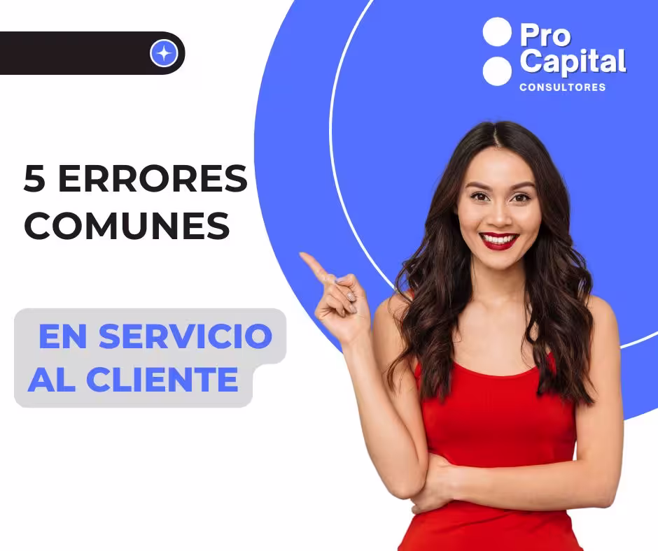 5 errores comunes en servicio al cliente
