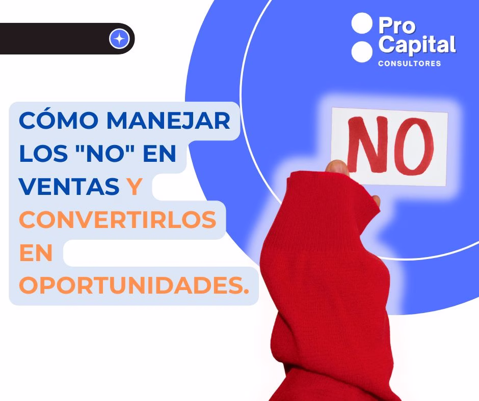 Vendedor enfrentando una objeción en ventas y encontrando una oportunidad.