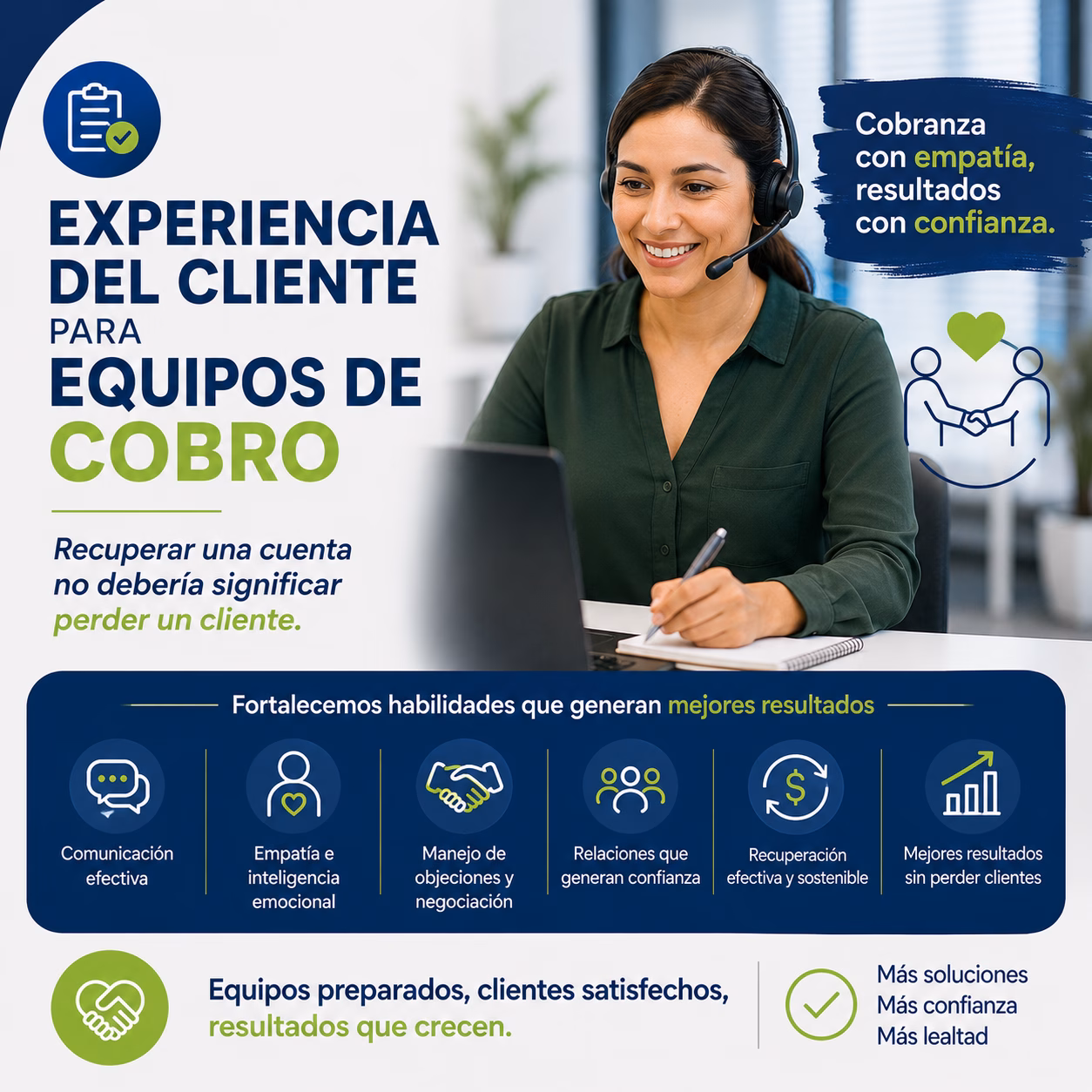 Experiencia del Cliente para Equipos de Cobro