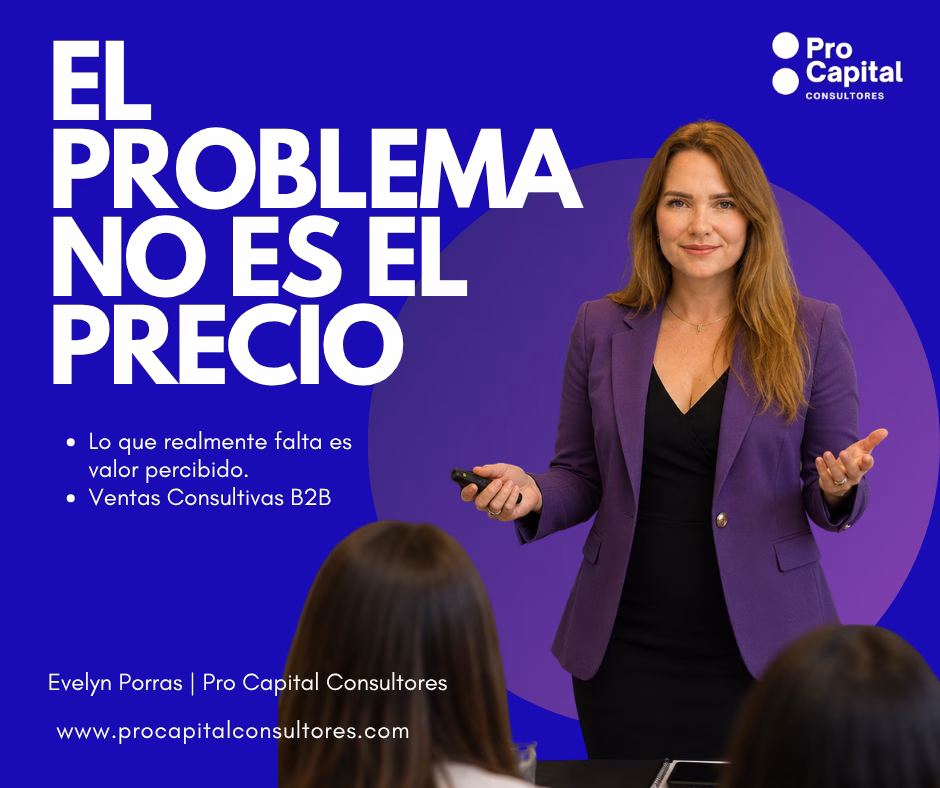 Ventas consultivas B2B: los clientes empresariales compran resultados, soluciones y valor, no solo productos.